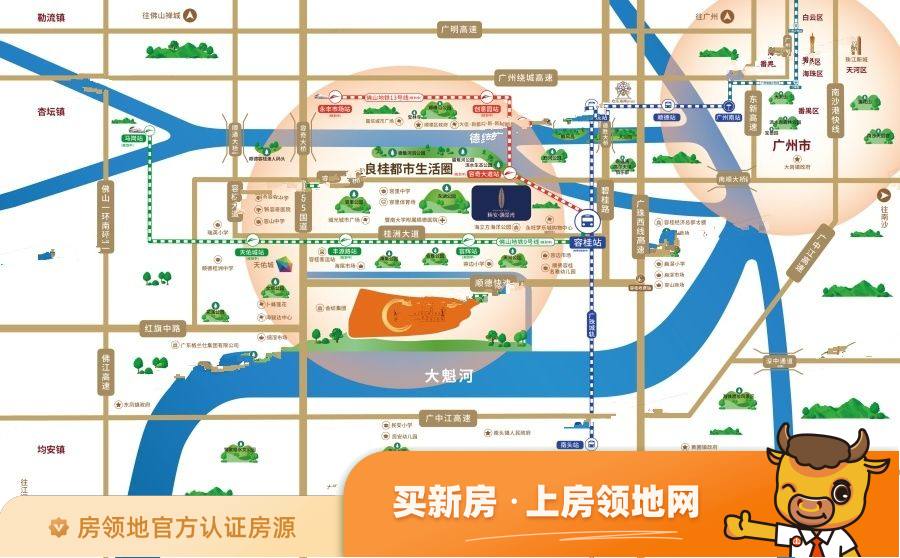 颐安滨悦名庭位置交通图1