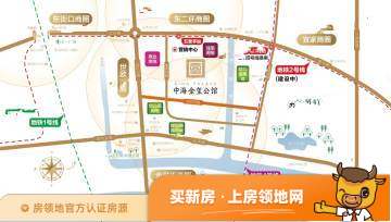 中海金玺公馆位置交通图45