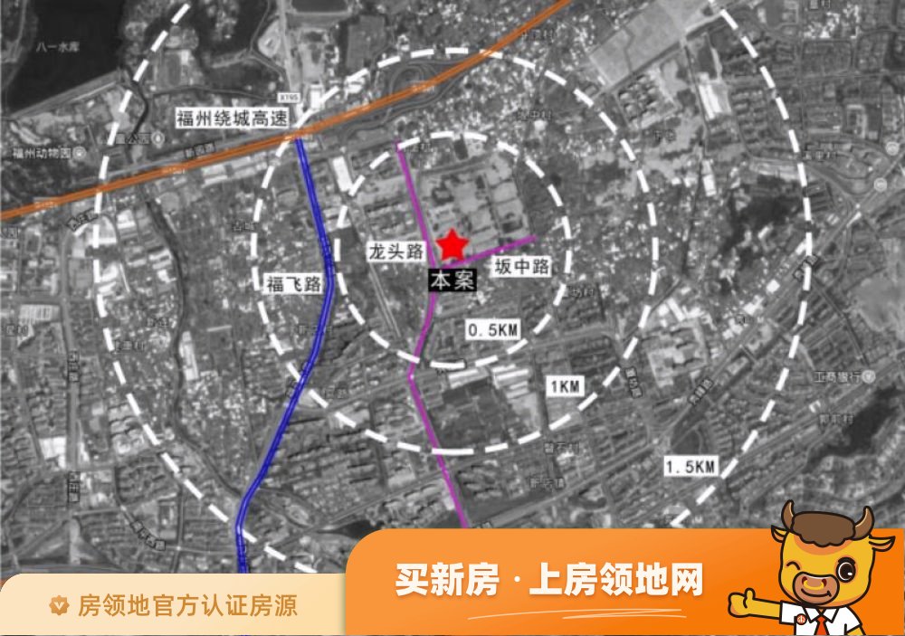 中庚香山新时代位置交通图1
