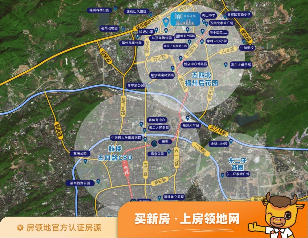 天空之城位置交通图1