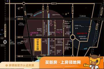 华润中央公园位置交通图1