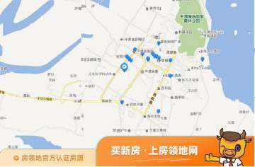 长福麒麟湾位置交通图1