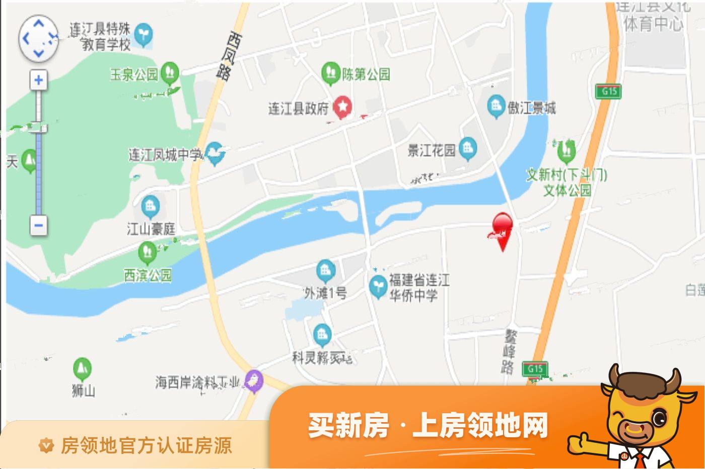 中庚香江世界位置交通图1