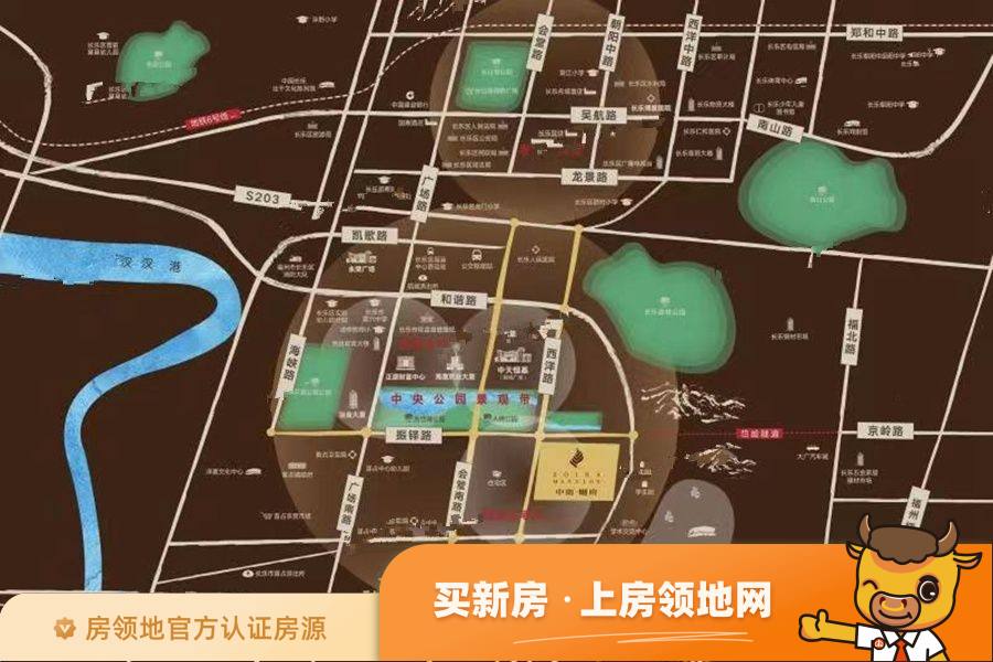 中南樾府位置交通图2