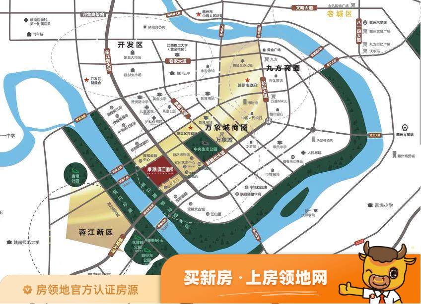 康源滨江国际位置交通图55