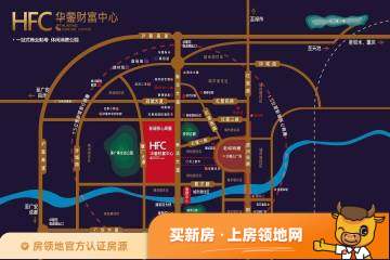 华蓥财富中心位置交通图2