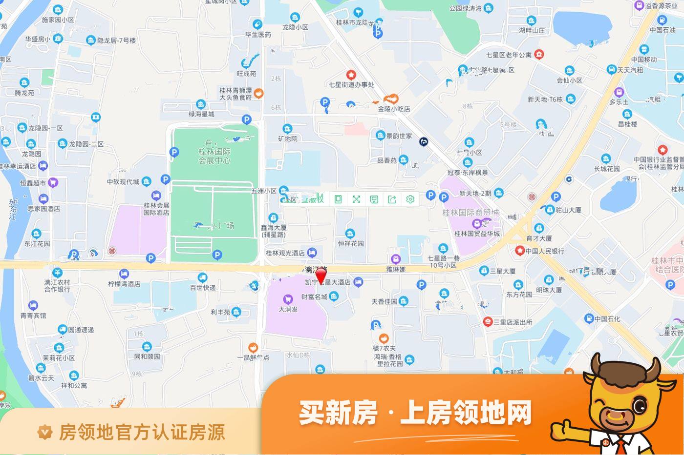 桂宏达云景台位置交通图57