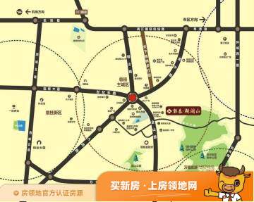 彰泰滟澜山位置交通图3