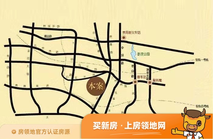 龙光玖誉湾位置交通图2