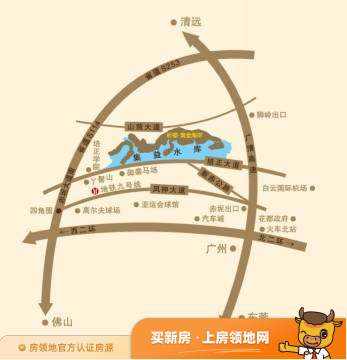 华润金悦湾位置交通图3