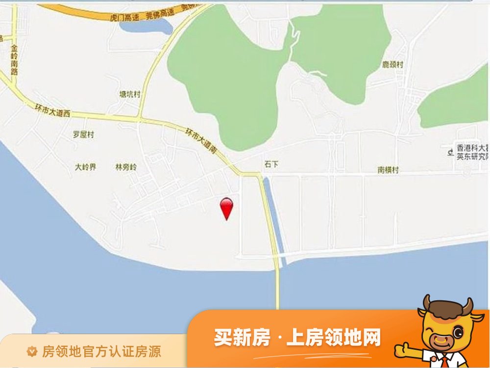 南沙珠江湾商铺位置交通图1