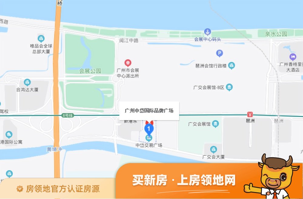 中岱国际品牌广场商铺位置交通图1