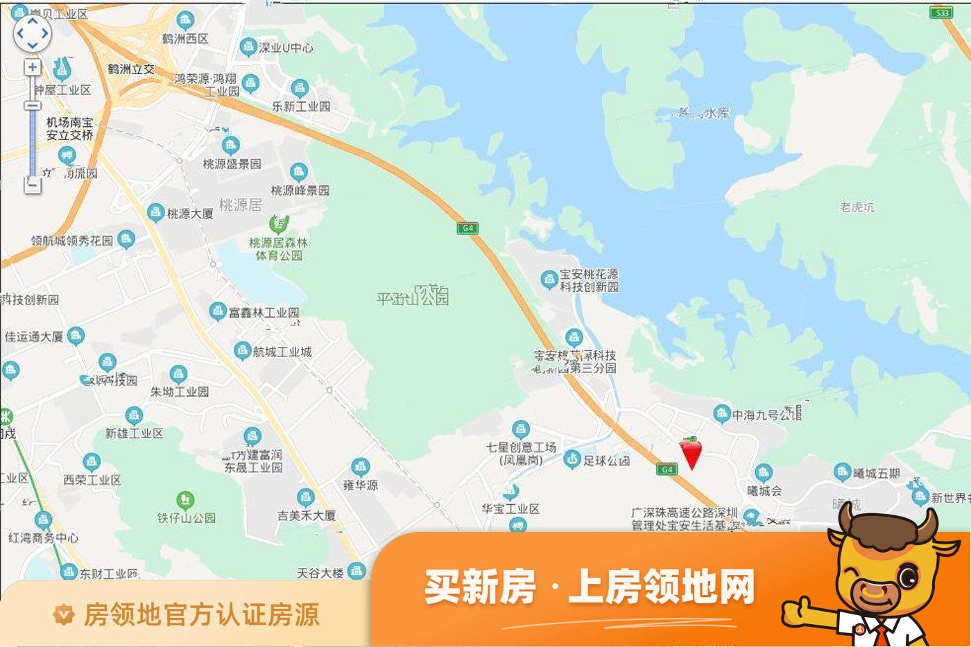 广州越秀和樾府位置交通图40