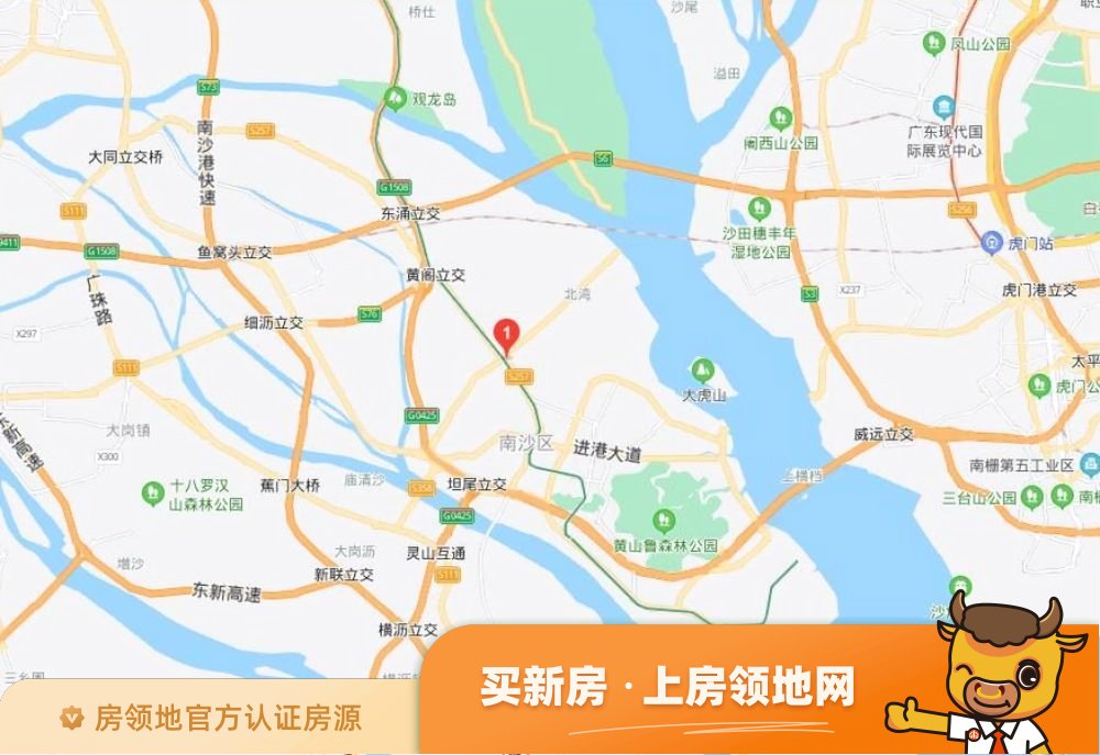 时代天逸（广州）位置交通图7