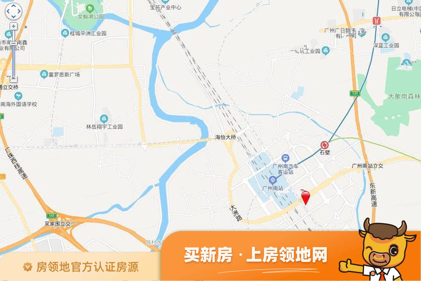 李锦记大厦位置交通图1
