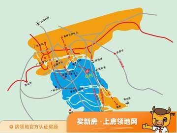 清豪栖养庄园位置交通图8