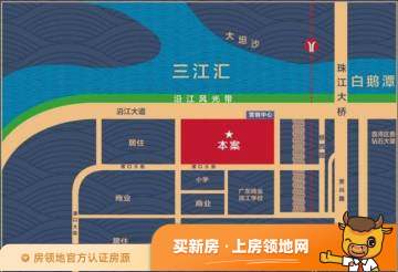 珠江鹅潭湾位置交通图2
