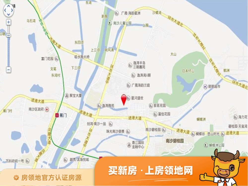广晟圣淘沙位置交通图39