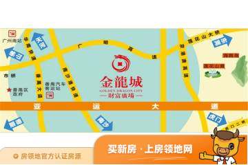 金龙城财富广场(商用)位置交通图6