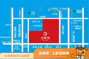 金龙城财富广场(商用)位置交通图44