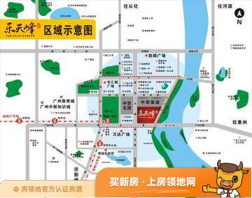 乐天峰公馆位置交通图1