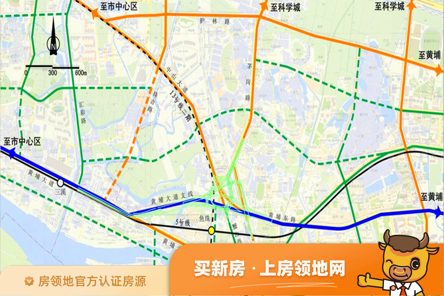广州国际港航中心位置交通图6