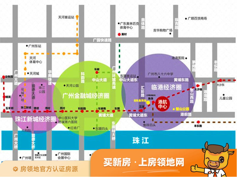 广州国际港航中心位置交通图7