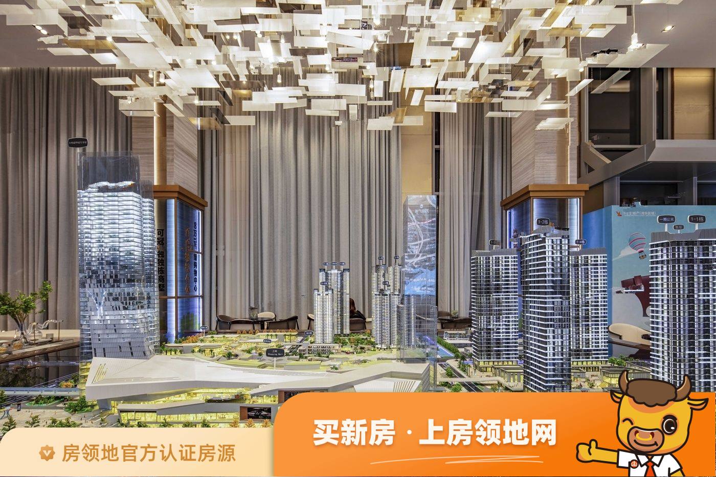 广州越秀国际总部广场在售户型，2居、3居，建面70-120m²