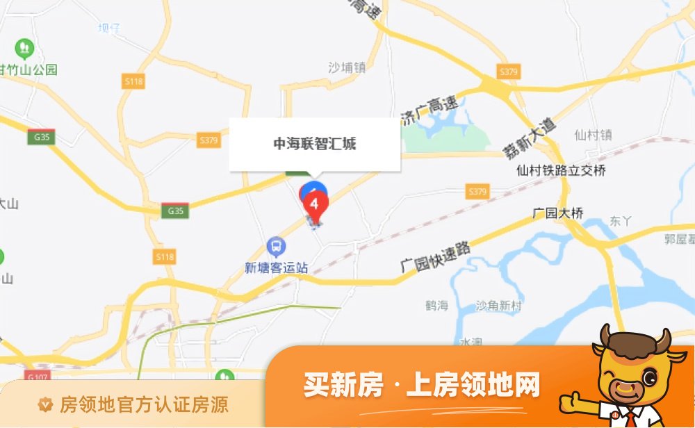 中海联智汇城（商业）位置交通图25