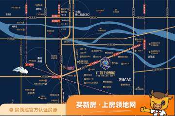 广晟万博城位置交通图2