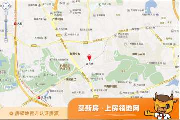 广晟万博城位置交通图1
