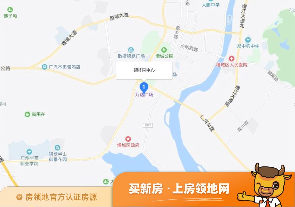 广州碧桂园中心位置交通图52