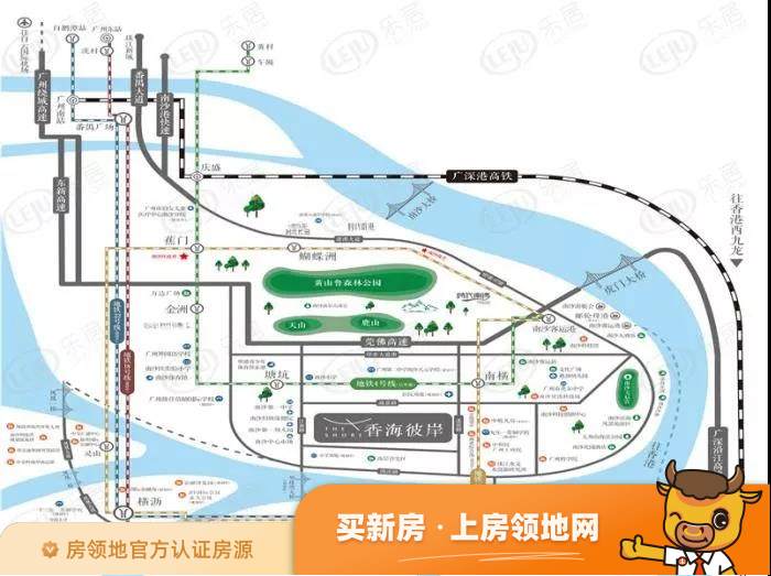 时代香海彼岸（南沙）位置交通图5