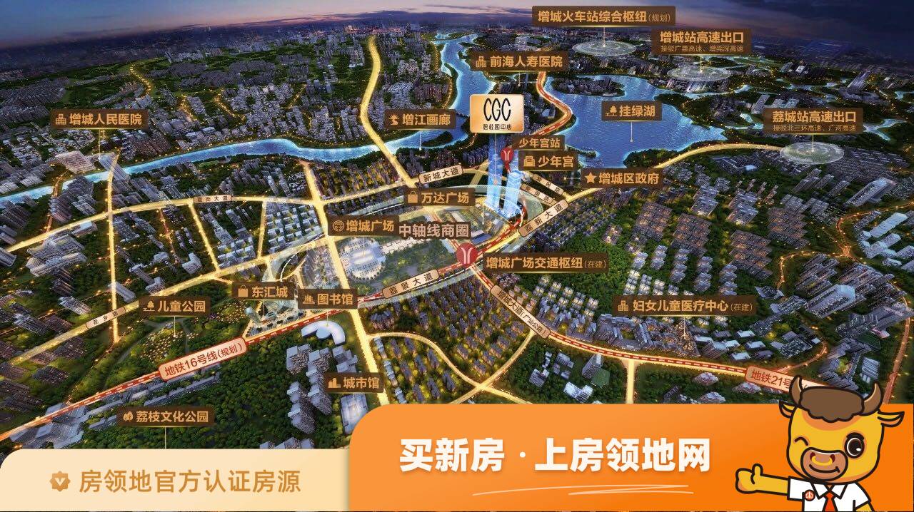 碧桂园中心（住宅）位置交通图1