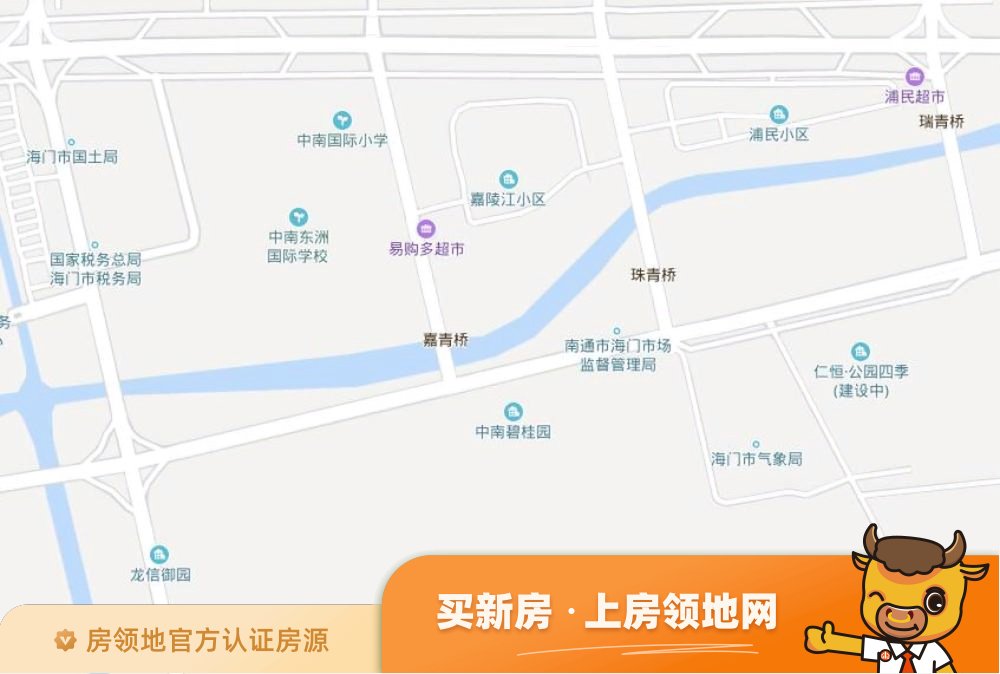中南碧桂园位置交通图1