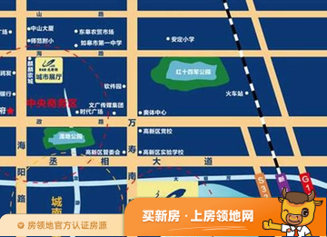 海门城北新村位置交通图1