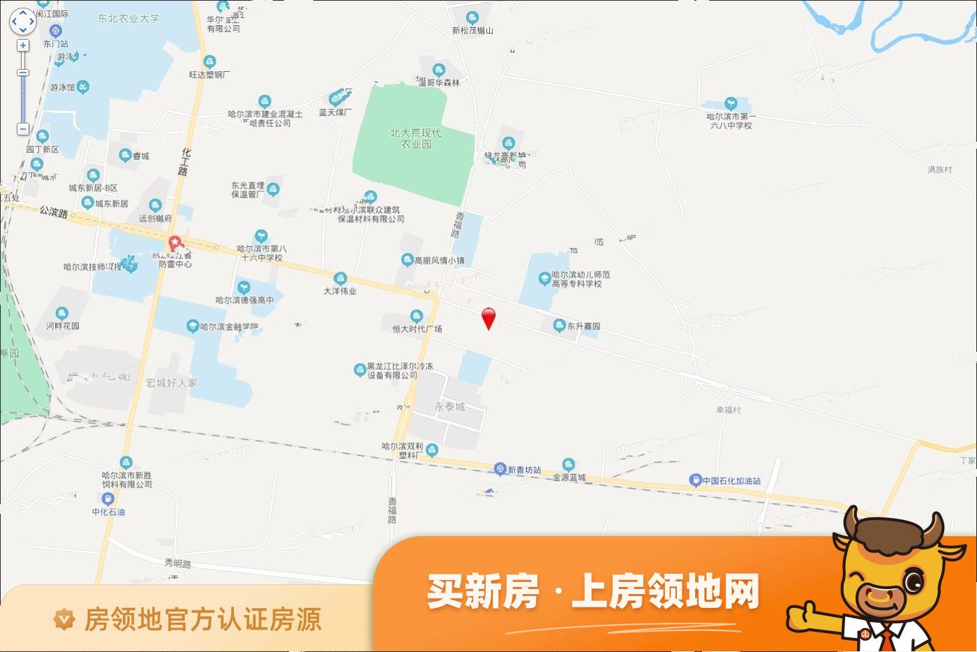 中海万锦公馆位置交通图59