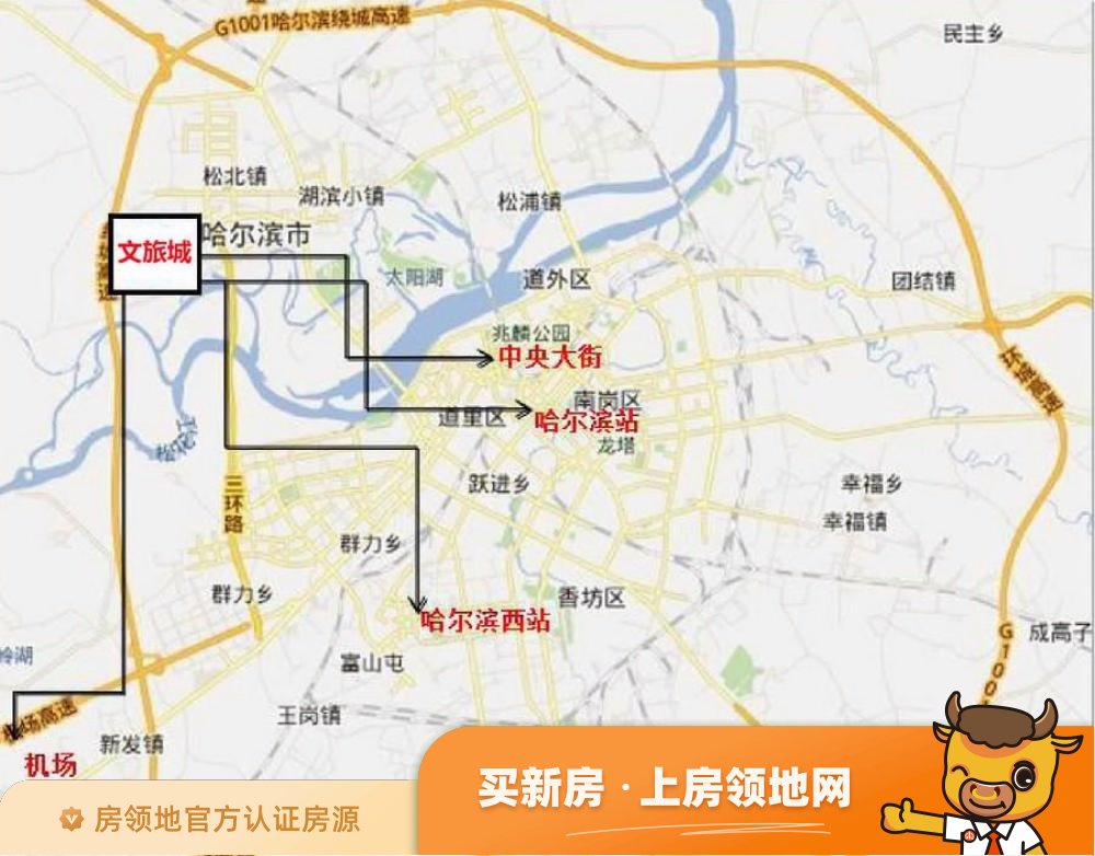 恩祥新城位置交通图6
