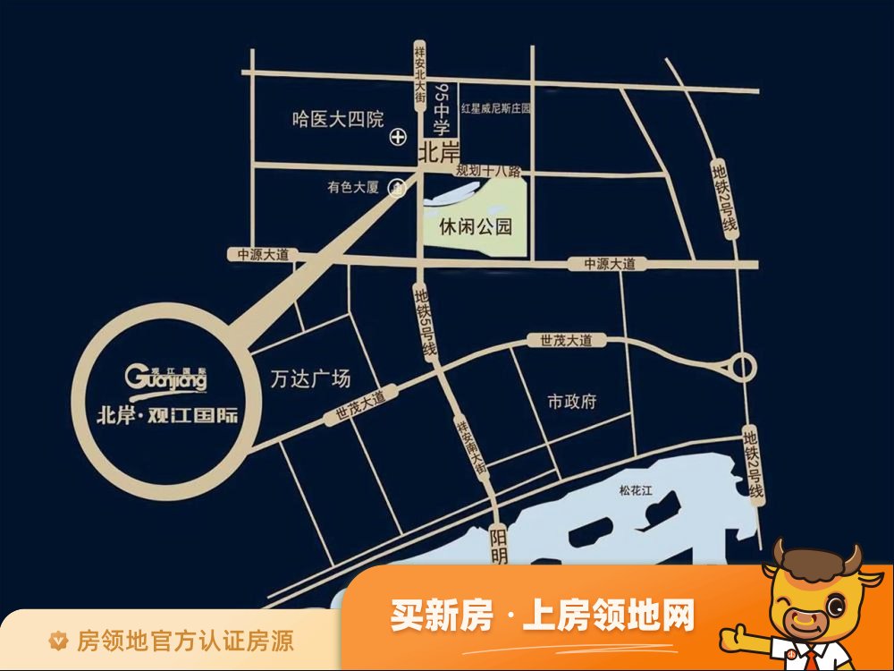 龙光江南院子位置交通图2