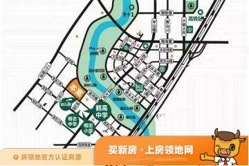 天馨德馨园位置交通图1