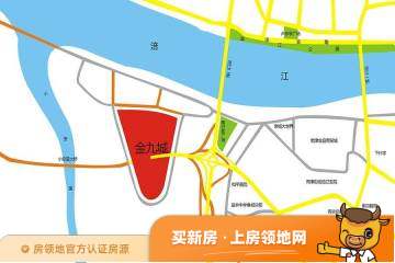 金九城位置交通图4