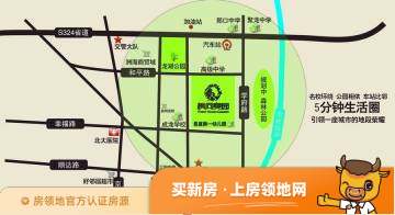 枫尚奥园位置交通图1