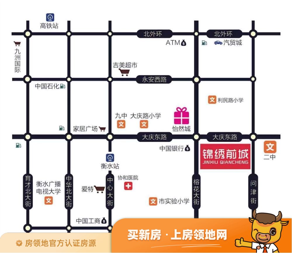 锦绣前城位置交通图48