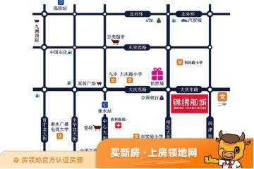 锦绣前城位置交通图50