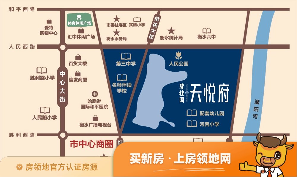 碧桂园天悦公馆位置交通图14
