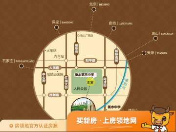 碧桂园天悦公馆位置交通图1