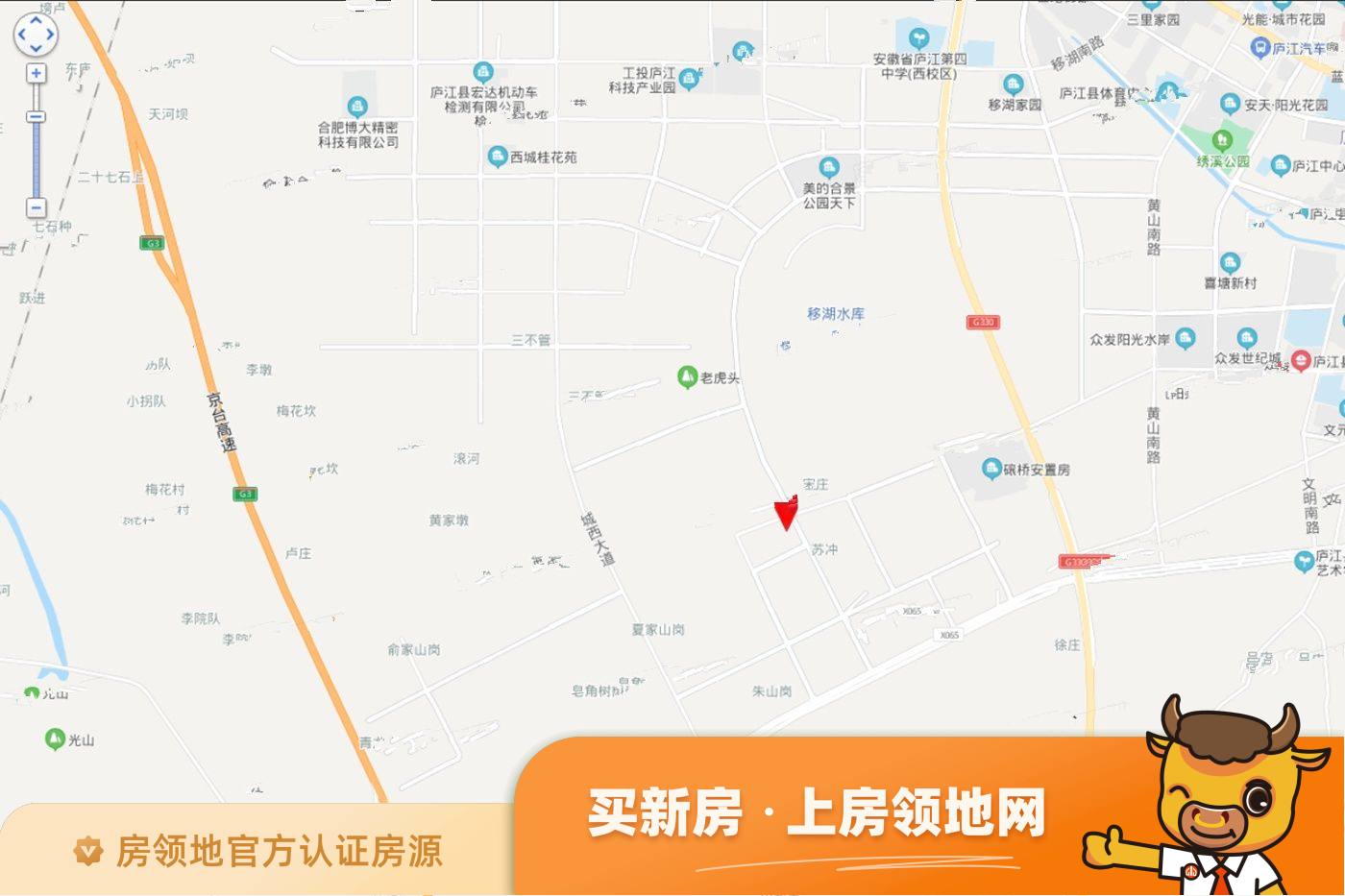 碧桂园西江樾位置交通图1