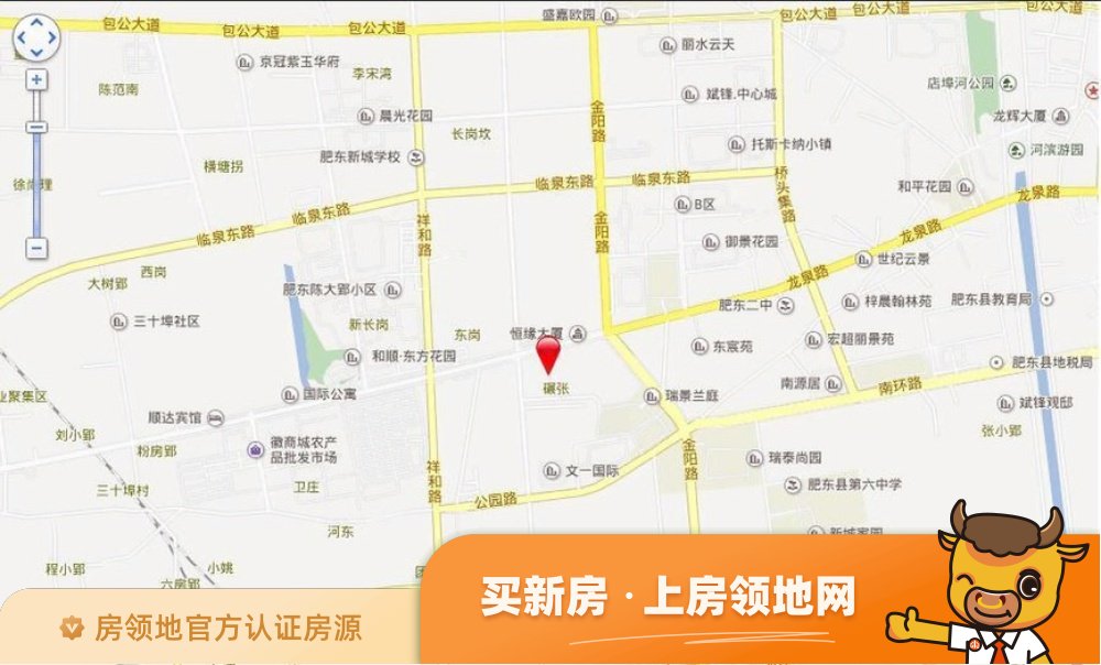 禹洲中央广场写字楼位置交通图6