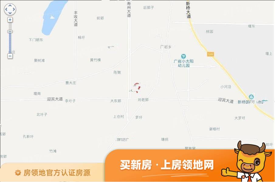 寿县恒大未来城位置交通图2