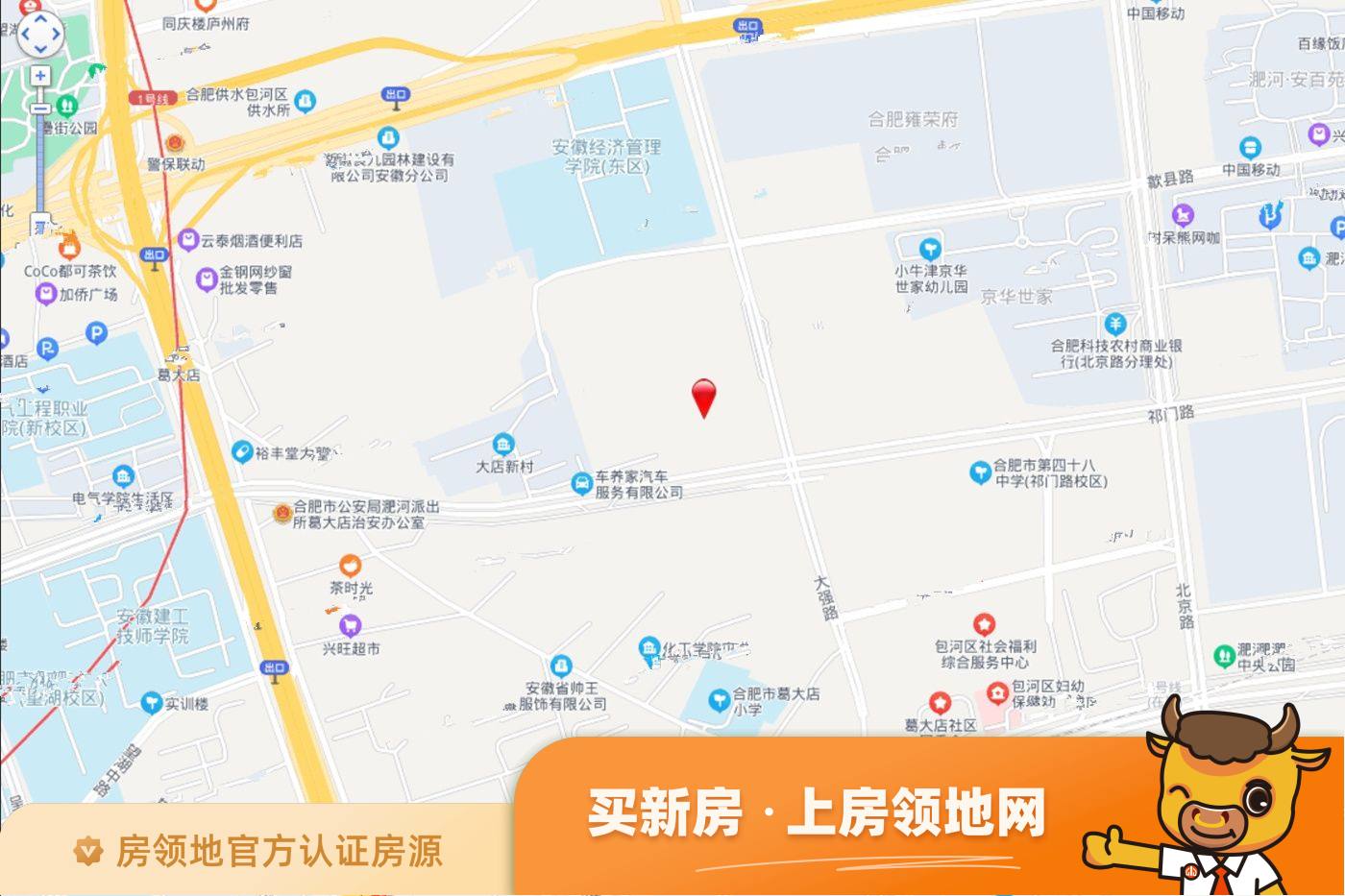 中梁华宇锦绣蘭院位置交通图49